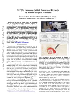 SuFIA: Language-Guided Augmented Dexterity for Robotic Surgical
  Assistants