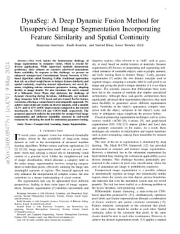 DynaSeg: A Deep Dynamic Fusion Method for Unsupervised Image
  Segmentation Incorporating Feature Similarity and Spatial Continuity
