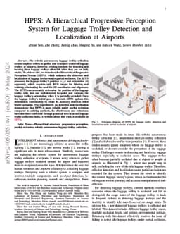 HPPS: A Hierarchical Progressive Perception System for Luggage Trolley
  Detection and Localization at Airports