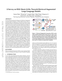 A Survey on RAG Meeting LLMs: Towards Retrieval-Augmented Large Language
  Models