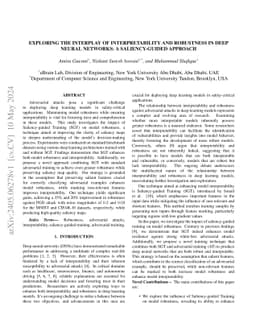 Exploring the Interplay of Interpretability and Robustness in Deep
  Neural Networks: A Saliency-guided Approach