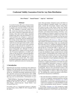 Conformal Validity Guarantees Exist for Any Data Distribution (and How
  to Find Them)