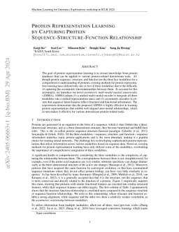 Protein Representation Learning by Capturing Protein
  Sequence-Structure-Function Relationship