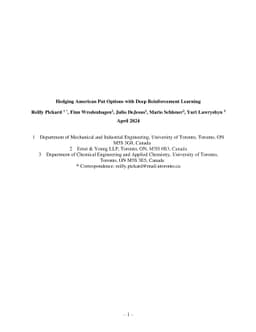 Hedging American Put Options with Deep Reinforcement Learning