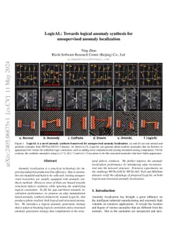 LogicAL: Towards logical anomaly synthesis for unsupervised anomaly
  localization