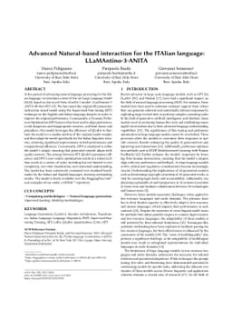 Advanced Natural-based interaction for the ITAlian language:
  LLaMAntino-3-ANITA