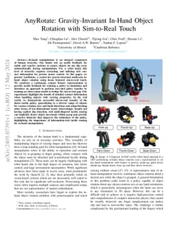 AnyRotate: Gravity-Invariant In-Hand Object Rotation with Sim-to-Real
  Touch