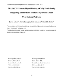 PLA-SGCN: Protein-Ligand Binding Affinity Prediction by Integrating
  Similar Pairs and Semi-supervised Graph Convolutional Network