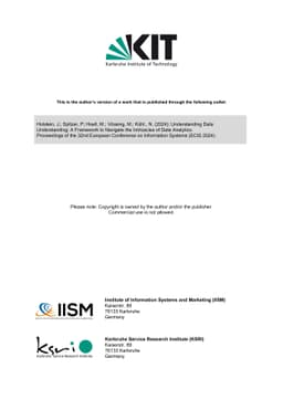 Understanding Data Understanding: A Framework to Navigate the
  Intricacies of Data Analytics