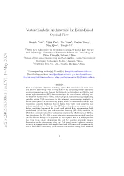 Vector-Symbolic Architecture for Event-Based Optical Flow