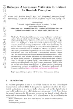 RoScenes: A Large-scale Multi-view 3D Dataset for Roadside Perception