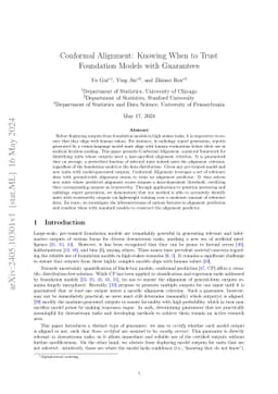 Conformal Alignment: Knowing When to Trust Foundation Models with
  Guarantees