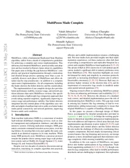 MultiPaxos Made Complete