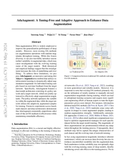 AdaAugment: A Tuning-Free and Adaptive Approach to Enhance Data
  Augmentation