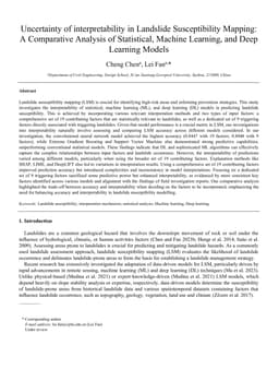 Interpretability of Statistical, Machine Learning, and Deep Learning
  Models for Landslide Susceptibility Mapping in Three Gorges Reservoir Area