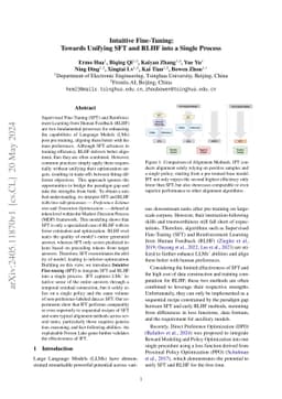 Intuitive Fine-Tuning: Towards Simplifying Alignment into a Single
  Process