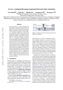 ARAIDA: Analogical Reasoning-Augmented Interactive Data Annotation