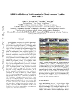 DTLLM-VLT: Diverse Text Generation for Visual Language Tracking Based on
  LLM