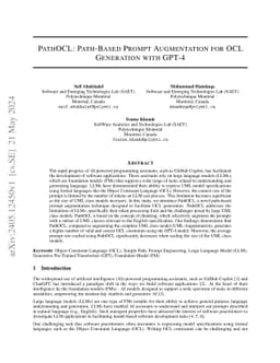 PathOCL: Path-Based Prompt Augmentation for OCL Generation with GPT-4