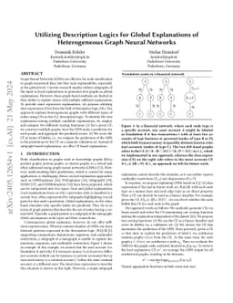 Utilizing Description Logics for Global Explanations of Heterogeneous
  Graph Neural Networks