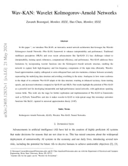 Wav-KAN: Wavelet Kolmogorov-Arnold Networks