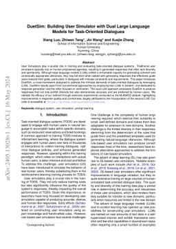 DuetSim: Building User Simulator with Dual Large Language Models for
  Task-Oriented Dialogues