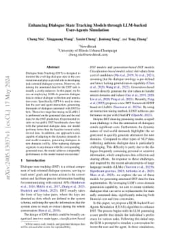 Enhancing Dialogue State Tracking Models through LLM-backed User-Agents
  Simulation
