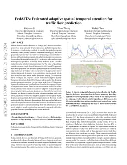 FedASTA: Federated adaptive spatial-temporal attention for traffic flow
  prediction