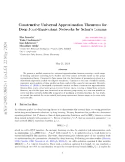 Unified Universality Theorem for Deep and Shallow Joint-Group-Equivariant Machines