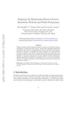Exploring the Relationship Between Feature Attribution Methods and Model
  Performance