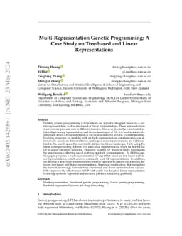 Multi-Representation Genetic Programming: A Case Study on Tree-based and
  Linear Representations