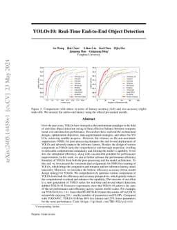YOLOv10: Real-Time End-to-End Object Detection