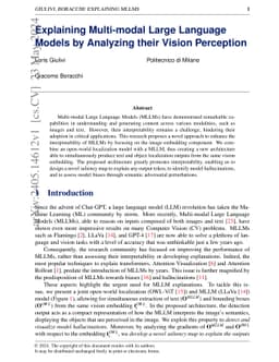 Explaining Multi-modal Large Language Models by Analyzing their Vision
  Perception