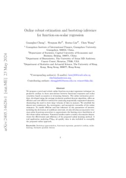 Online robust estimation and bootstrap inference for function-on-scalar
  regression