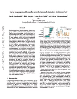 Large language models can be zero-shot anomaly detectors for time
  series?