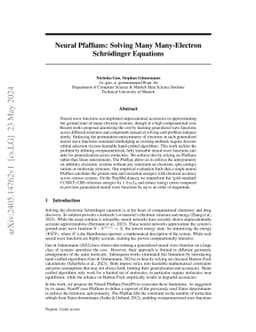 Neural Pfaffians: Solving Many Many-Electron Schrödinger Equations