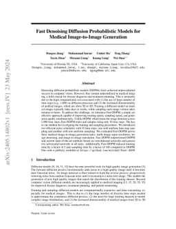 Fast-DDPM: Fast Denoising Diffusion Probabilistic Models for Medical
  Image-to-Image Generation