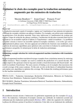 Optimizing example selection for retrieval-augmented machine translation
  with translation memories