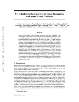 SG-Adapter: Enhancing Text-to-Image Generation with Scene Graph Guidance