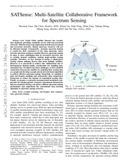 SATSense: Multi-Satellite Collaborative Framework for Spectrum Sensing