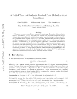 A Unified Theory of Stochastic Proximal Point Methods without Smoothness