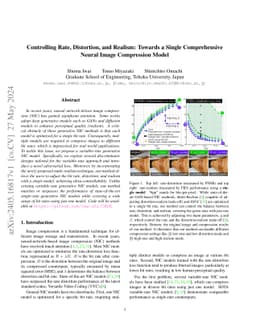 Controlling Rate, Distortion, and Realism: Towards a Single
  Comprehensive Neural Image Compression Model