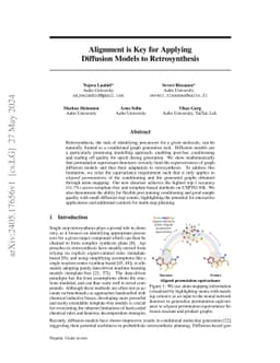Alignment is Key for Applying Diffusion Models to Retrosynthesis