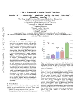 FTS: A Framework to Find a Faithful TimeSieve