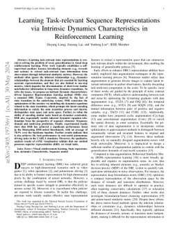 Intrinsic Dynamics-Driven Generalizable Scene Representations for
  Vision-Oriented Decision-Making Applications