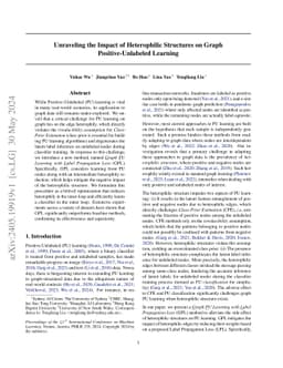 Unraveling the Impact of Heterophilic Structures on Graph
  Positive-Unlabeled Learning