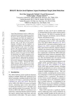ROAST: Review-level Opinion Aspect Sentiment Target Joint Detection for
  ABSA