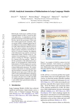 ANAH: Analytical Annotation of Hallucinations in Large Language Models