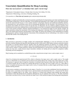 Uncertainty Quantification for Deep Learning