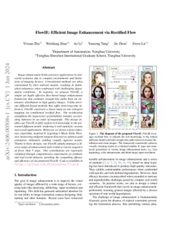 FlowIE: Efficient Image Enhancement via Rectified Flow